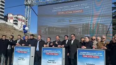 Tokat’ta 114 Dairelik Kentsel Dönüşüm Projesi Temel Atıldı