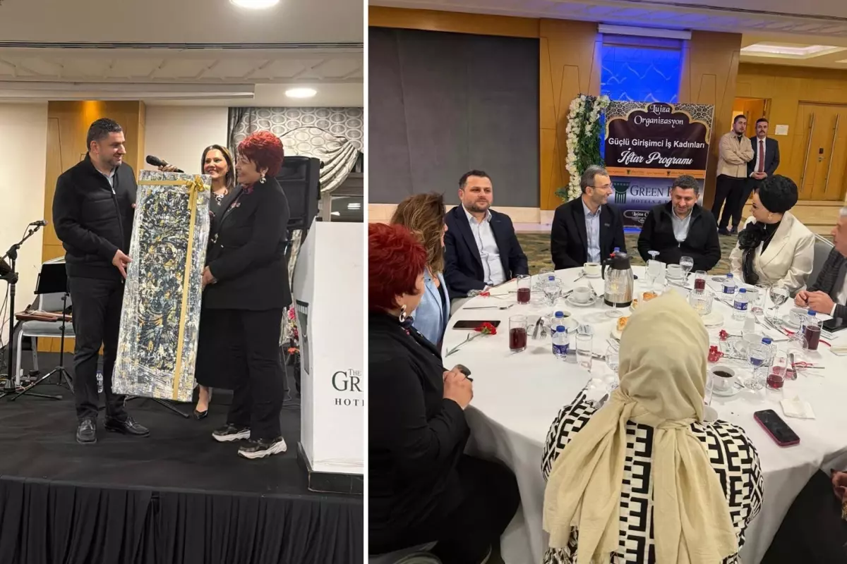 Güçlü Girişimci İş Kadınları Platformu 8 Mart iftar programı