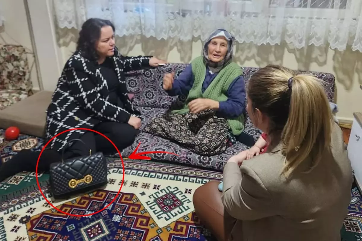 Denizli Milletvekilinin Lüks Çantası, Yoksul Ziyaretinde Tartışma Yarattı