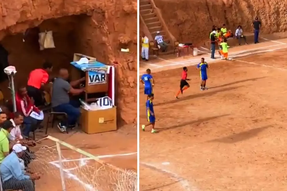 Fas'ta Amatör Futbol Maçında Yenilikçi VAR Uygulaması Büyük İlgi Topladı