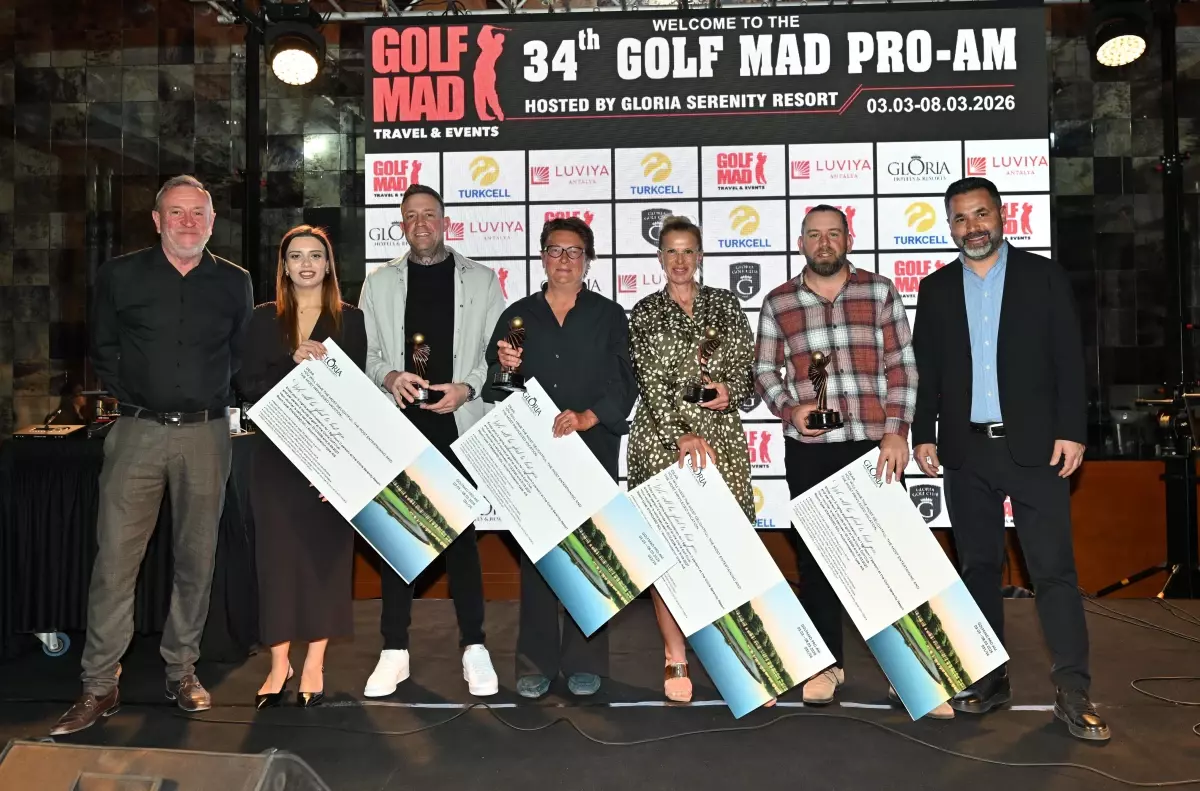 Liam Murray, Antalya’da 34. Golf Mad Pro‑Am’de Şampiyonluğunu Taçlandırdı