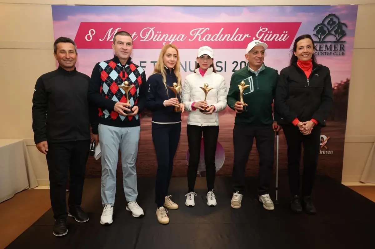 Kemer Country Club’da Kadınlar Günü’ne Özel Golf Turnuvası Coşkusu