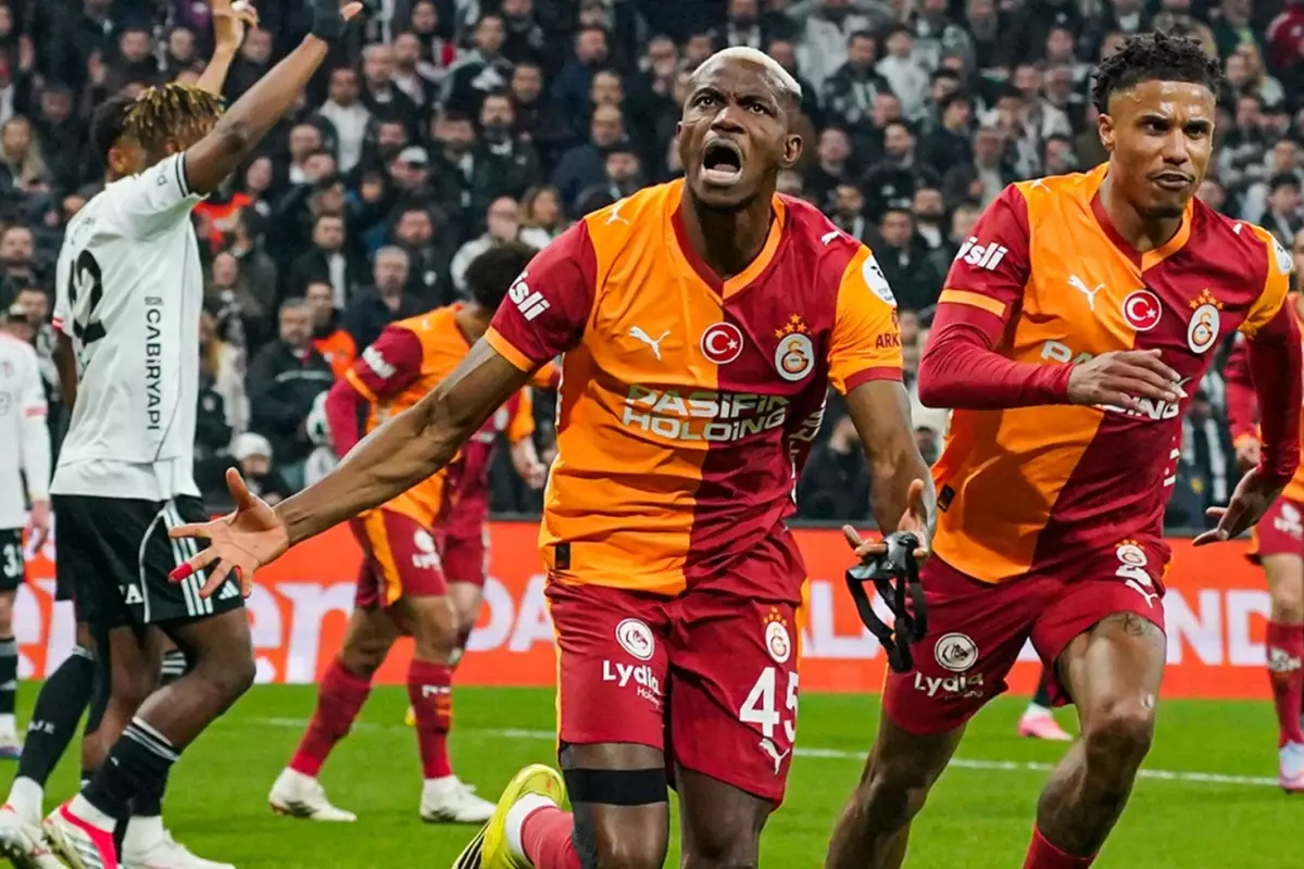 Osimhen Galatasaray formasıyla Şampiyonlar Ligi'nde rekor peşinde