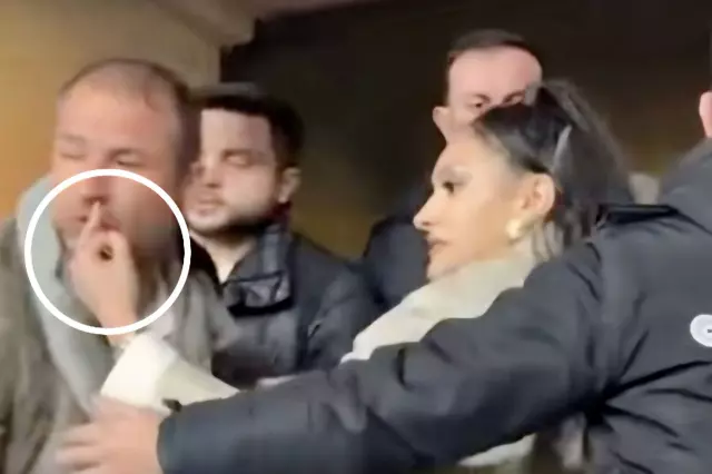 Olay anından bir kare