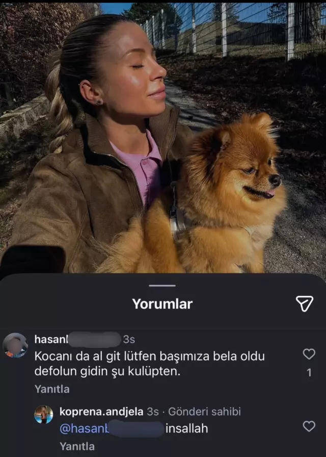 Maç sonrası kutlama