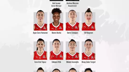 2026 FIBA Eleme Turnuvası İçin A Milli Kadın Basketbol Takımı Kadrosu Belli Oldu