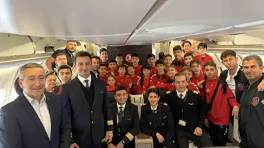 Kuşadası Spor Kulübü'nün Katar'da çekilmiş ana fotoğrafı