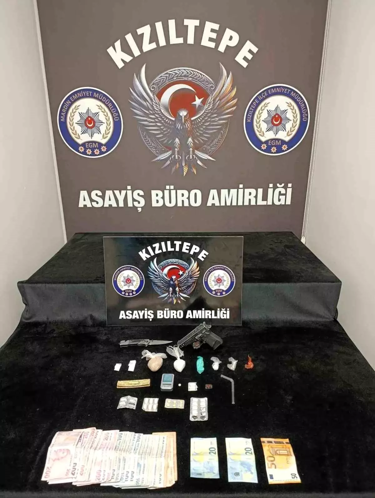 Mardin'in Kızıltepe İlçesinde Büyük Uyuşturucu Operasyonu: 4 Şüpheli Tutuklandı