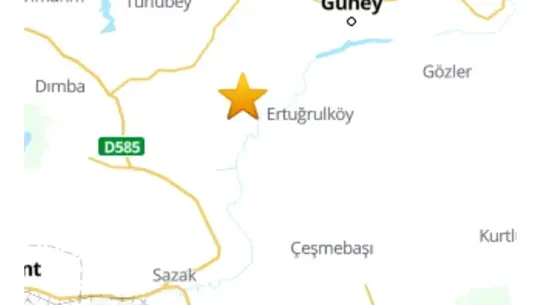 Denizli'yi Sarsan 4.2 Büyüklükteki Deprem Sonrası Artçı Sarsıntılar Devam Ediyor