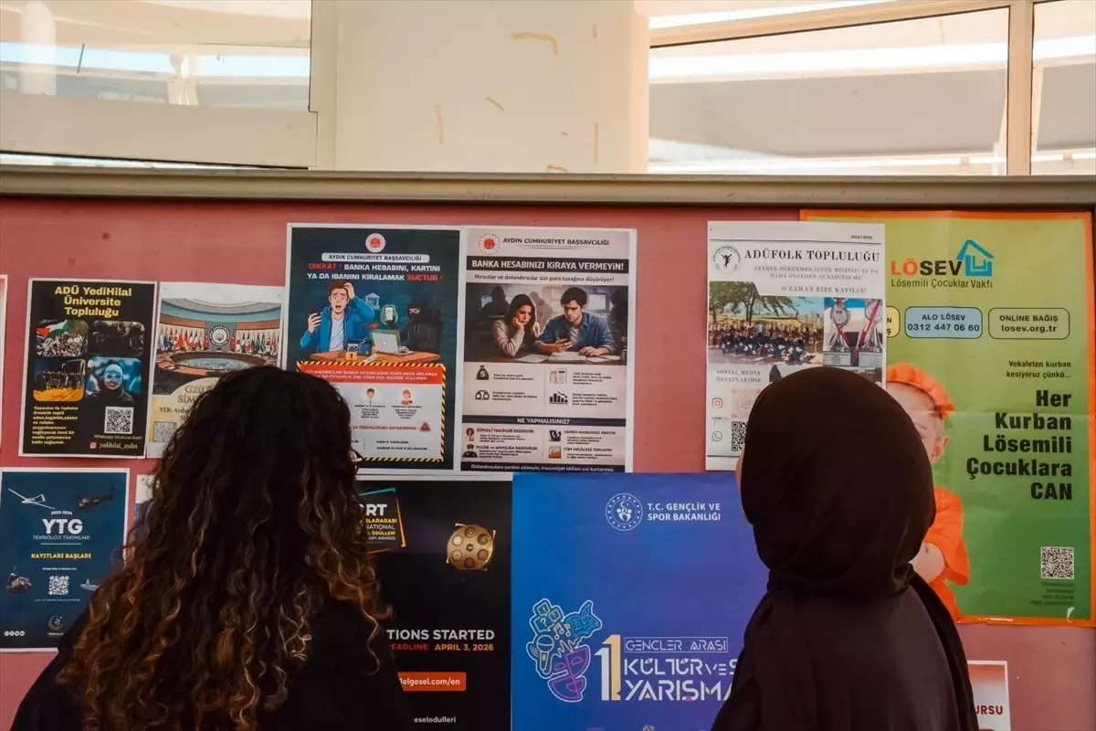 ADÜ'de Öğrencileri IBAN Dolandırıcılığından Koruma Çalışması