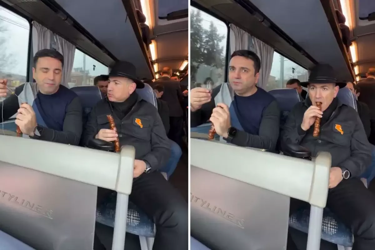 Orta Doğu geriliminde Paşinyan’ın otobüs anı sosyal medyada gündemde