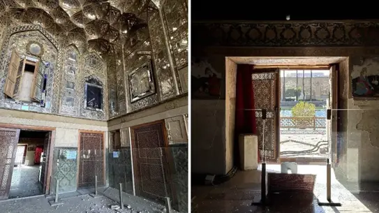 UNESCO Mirası Çehel Sütun Sarayı, ABD-İsrail Hava Saldırılarında Yıkıma Maruz Kaldı