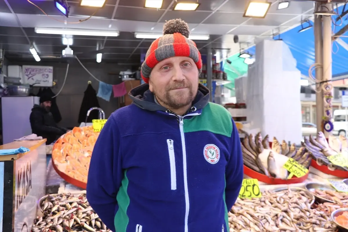 Rize Balık Pazarında Hamsi Talebi Zirve Yaptı: Kilogramı 100 TL