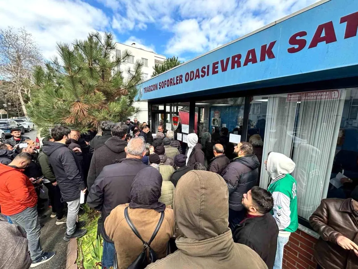 Trabzon’da Plaka Değişimi Başvurularında Artış Sürüyor