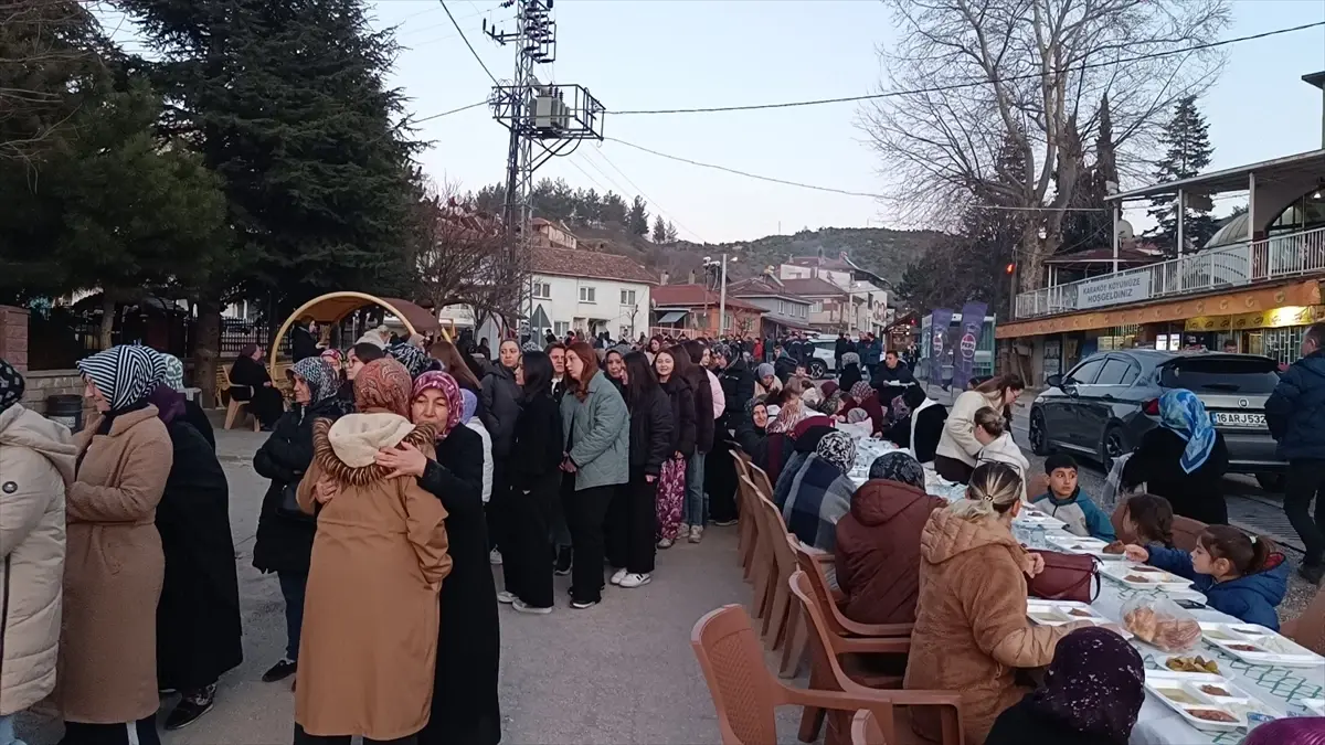 Karaköy Köyü'nde 750 Kişilik İftar Programı Coşkuyla Gerçekleştirildi