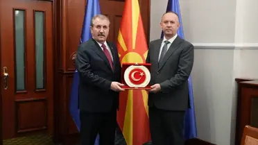 Destici, Kuzey Makedonya’da Stratejik Görüşmeler Gerçekleştirdi