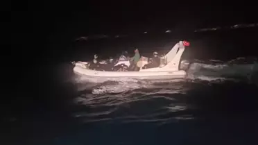 Bodrum Sahilinde Büyük Göçmen Kaçakçılığı Operasyonu: 21 Göçmen ve 1 Kaçakçı Yakalandı