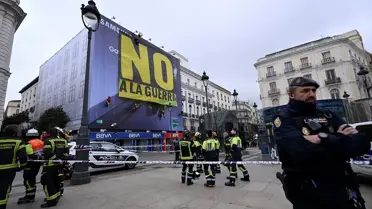 Greenpeace Madrid’de Savaşa Hayır Dedi: ABD ve İsrail’in İran Saldırılarına Karşı Protesto