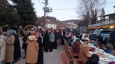 Karaköy Köyü'nde 750 Kişilik İftar Programı Coşkuyla Gerçekleştirildi