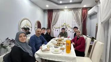 Şehit Kadir Kara’nın Anısına Adlandırılan Lise, Ailesini Öğrencileri ve Öğretmenleriyle Ziyaret Etti