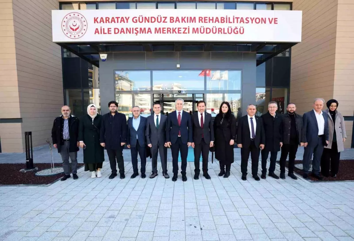 AK Parti heyeti Karatay’da yatırım projelerini yerinde inceledi