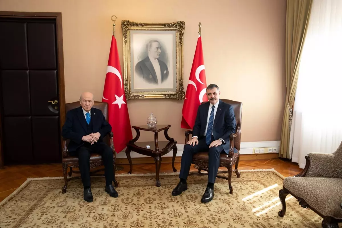 İçişleri Bakanı Çiftçi, TBMM’de Bahçeli ile Görüştü
