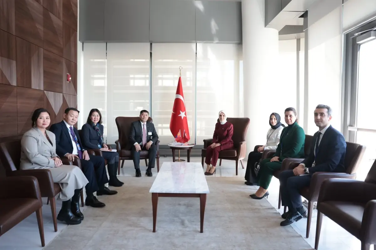 Bakan Göktaş, ABD'de Moğolistanlı Meslektaşıyla Stratejik İş Birliği Görüşmesi Gerçekleştirdi