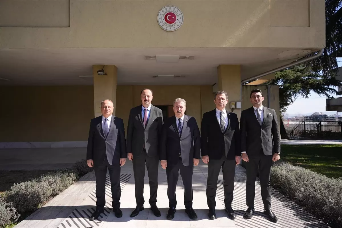 BBP Lideri Destici, Üsküp’te Türkiye Büyükelçisi Ulusoy ile Görüştü