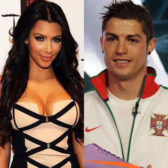 Kim Kardashian ve Cristiano Ronaldo anı fotoğrafı