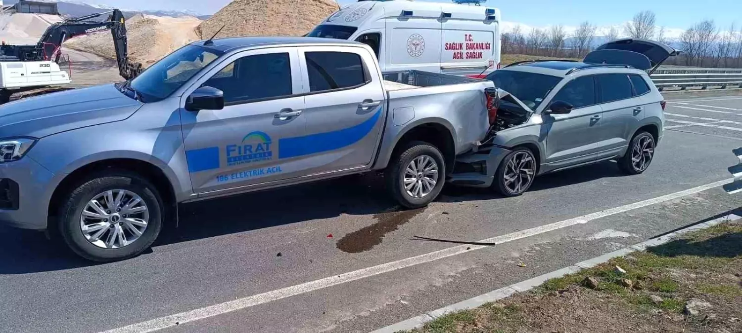 Bingöl‑Diyarbakır Karayolunda 4 Yaralıyla Sonuçlanan Trafik Kazası