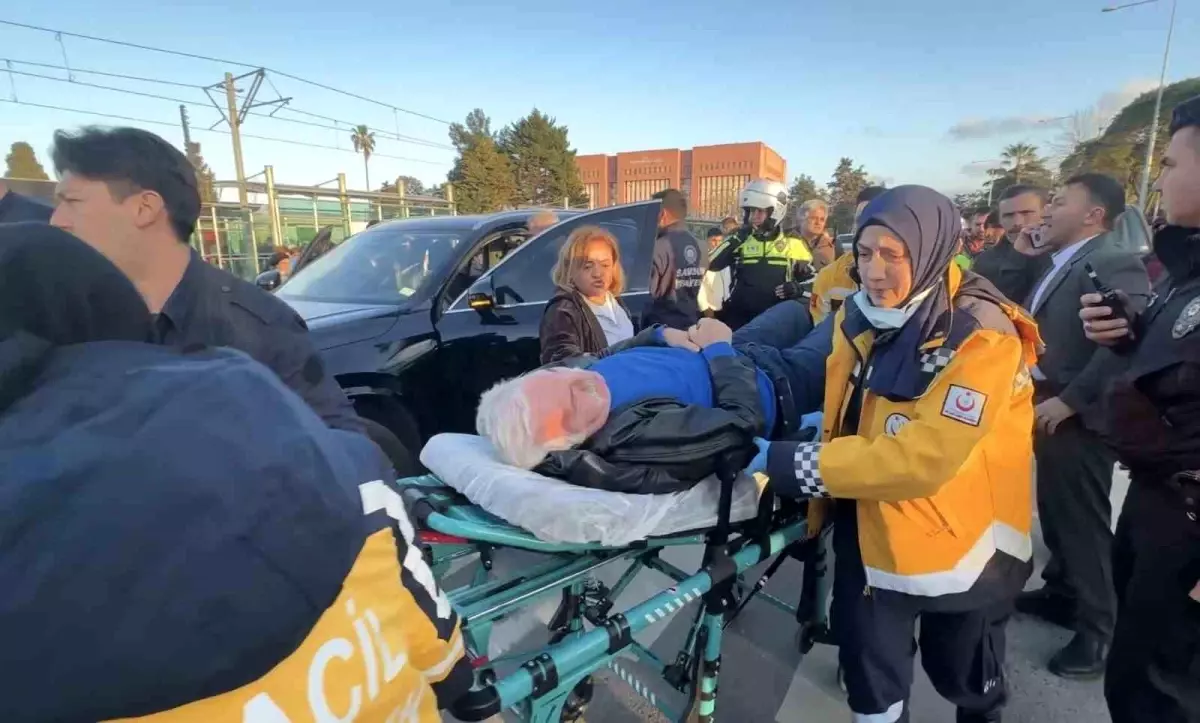 Samsun'da 67 Yaşındaki Sürücü Ani Sağlık Sorunu Yaşadı