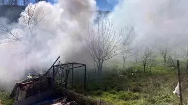 Bilecik'te Bağ Evi Yangını Hızlı Müdahale ile Kontrol Altına Alındı