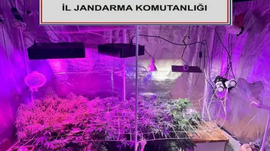 Operasyon alanında ele geçirilen malzemeler