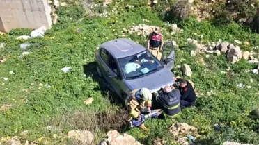 Kazanın meydana geldiği uçurum bölgesi