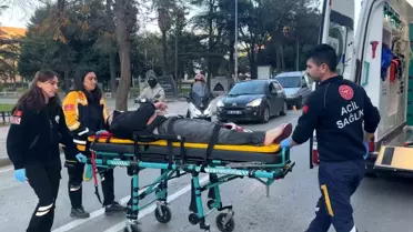 Samsun’da İlkadım’da Motosiklet Çarpması: 2 Yaralı Hastaneye Kaldırıldı