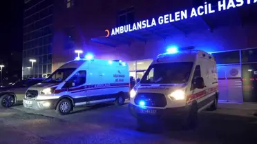 Olay yerinde polis ekipleri