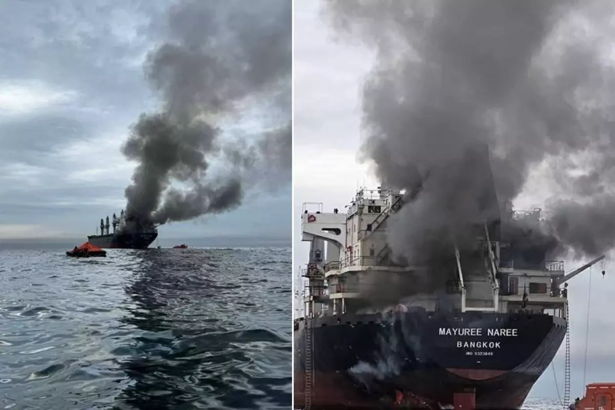 İran'ın Hürmüz Boğazı'na Yaptığı Saldırı Sonrası Görüntüler Yayınlandı