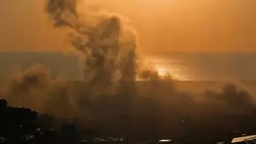 İsrail’in Lübnan’a düzenlediği saldırıların görüntüsü