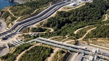 Saldırı sonrası kontrol edilen doğal gaz hattı