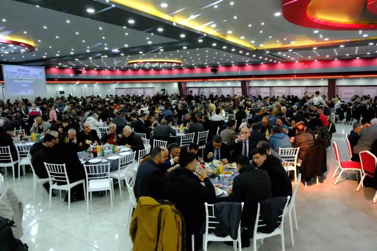 Erzincan TSO, Ramazan İftarını İş Dünyasıyla Buluştu