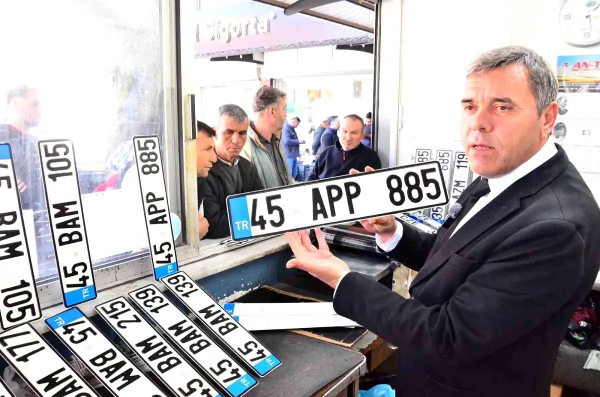 Manisa’da APP Plaka Değişiminde Rekor Talep: İlk 2 Günde 1.000 Araç Sahibi Başvurdu