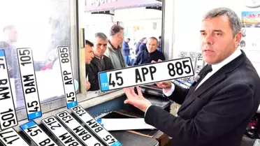 APP plaka başvuru kalabalığı