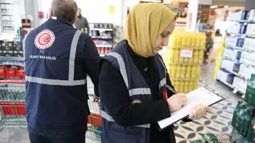 Denetim ekipleri marketlerde