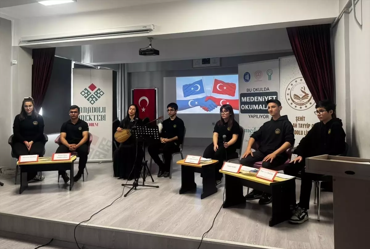 Çorum’da Doğu Türkistan Konulu Panel: Medeniyet Okumaları Projesi Kapsamında Gerçekleşti