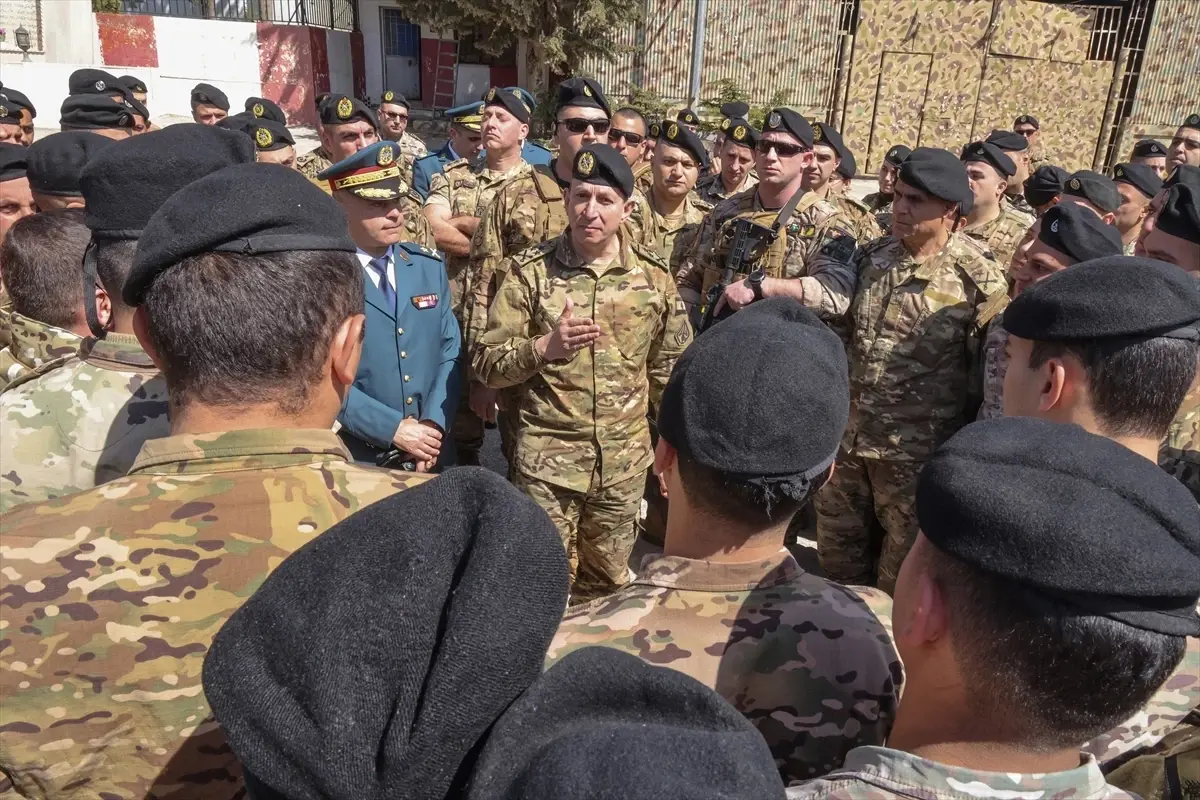 Genelkurmay Başkanı Heykel, Lübnan'da Devlet Otoritesini Tüm Topraklarda Kurma Kararlılığını Vurguladı