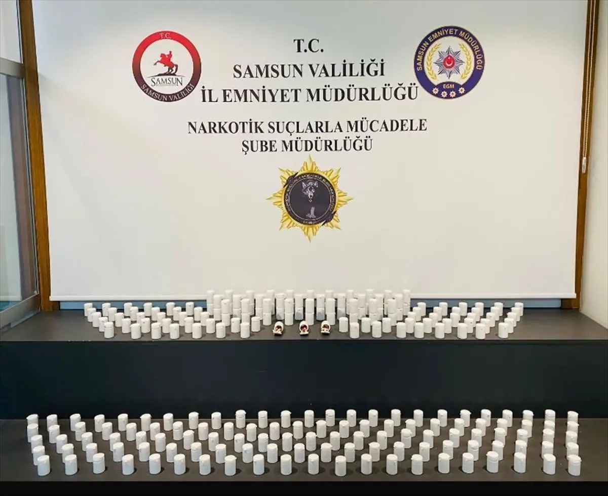 Samsun Atakum’da Büyük Uyuşturucu Operasyonu: 12 Bin Ecza Hapı Ele Geçirildi