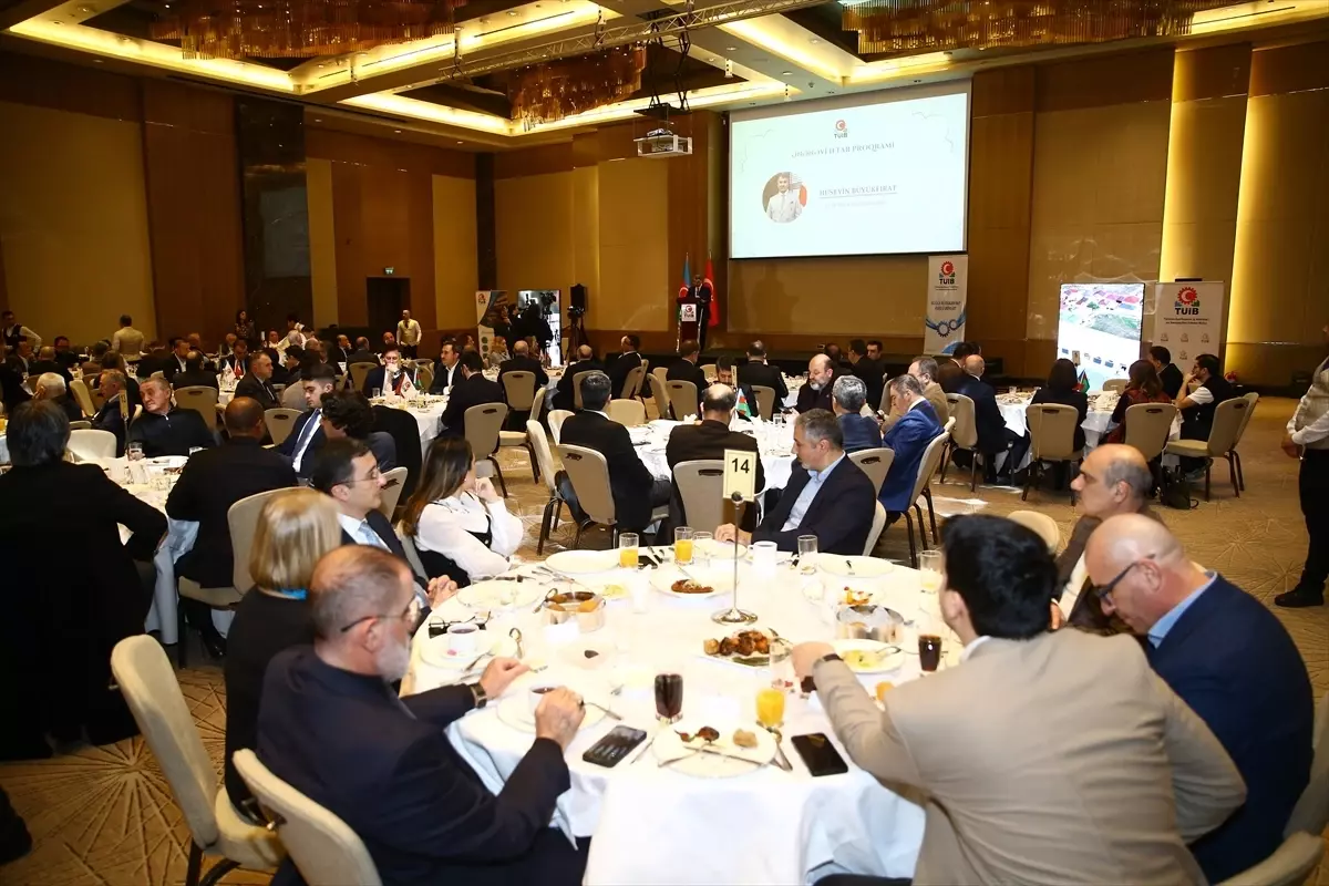 Türkiye ve Azerbaycan İş Adamları Baku’da Birlikte İftar Açtı