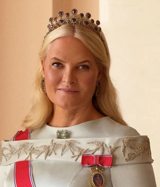 Prenses Mette‑Marit'in hastane ziyareti