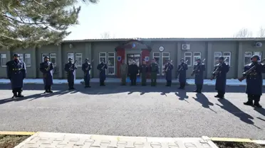 Muş Hava Meydanı'nda yapılan denetim sırasında çekilen fotoğraf