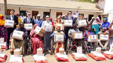 Dağıtım anından bir kare